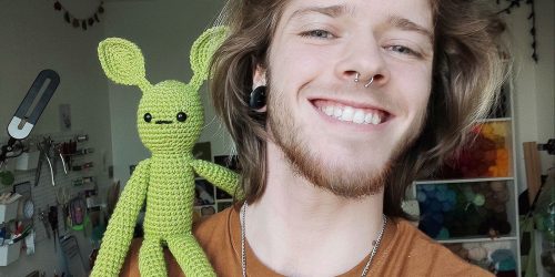 tim peluche Noé et tim peluche artisanat verte