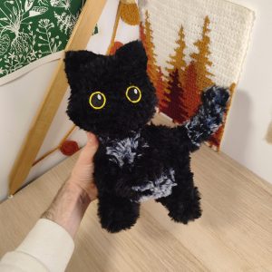 Chat fourrure réservé