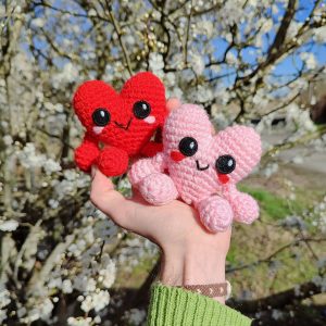 Peluches petits coeurs ❤️