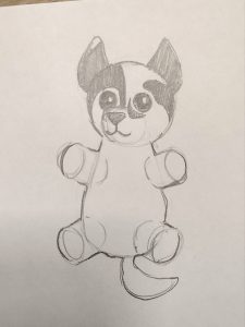 Commande chien personnalisé - réservé